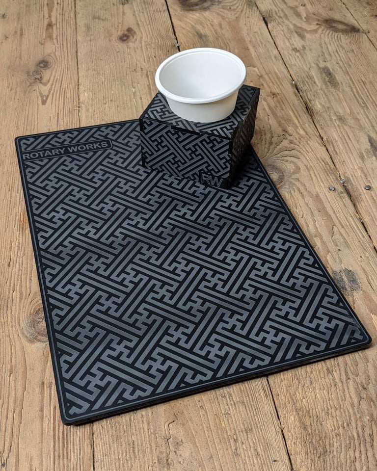 Work trays and cup holders - Rotaryworksmachines